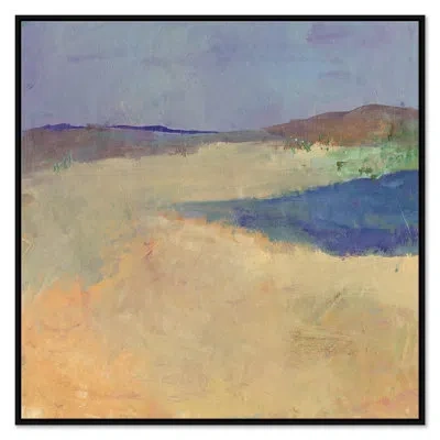 Soicher Marin Foothills By Jill Krasner - Single Picture Frame Painting On Canvas In Black