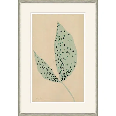 Soicher Marin 'forest Floor' By Susan Hable - Picture Frame Painting On Paper In Multi