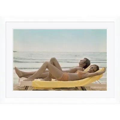 Soicher Marin " Glamour, "cheryl Tiegs Modeling A Bikini At A Beach," William Connors, May 1, 1968 " In Multi