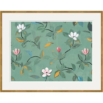 Soicher Marin Green Magnolia By Paule Marrot - Single Picture Frame Print