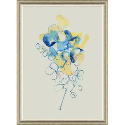 Soicher Marin Heavenly Blue By Yuki Osada - Single Picture Frame Painting In Gray