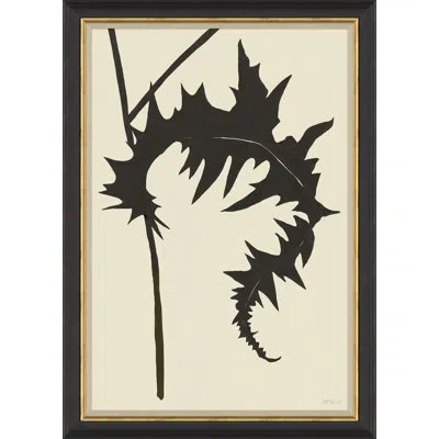 Soicher Marin Holly By Susan Hable - Single Picture Frame Painting In Black