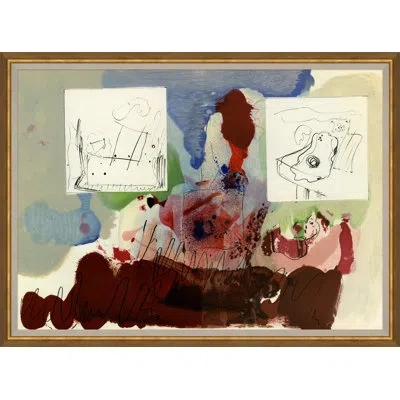Soicher Marin 'homage Iv' - Picture Frame Painting Print On Paper In Multi