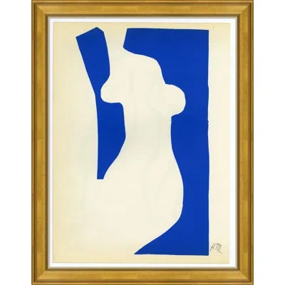 Soicher Marin Homage To Matisse - Picture Frame Painting Print On Paper In Brown