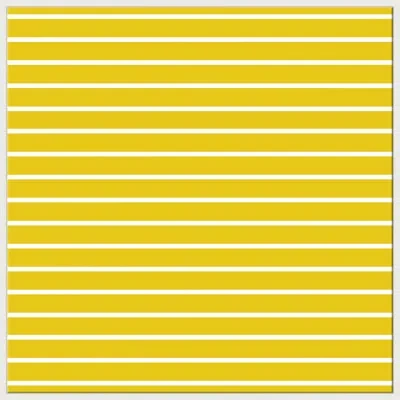 Soicher Marin Homage To Stella - Yellow By David Phoenix - Floater Frame Graphic Art On Canvas