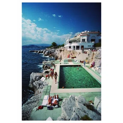 Soicher Marin 'hotel Du Cap Eden-roc' By Slim Aarons - Picture Frame Photograph On Paper In Multi