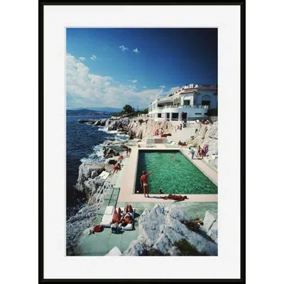 Soicher Marin Hotel Du Cap Eden-roc By Slim Aarons - Single Picture Frame Photograph In Multi