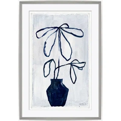 Soicher Marin House Plant' By Susan Hable - Picture Frame Painting On Paper In Multi