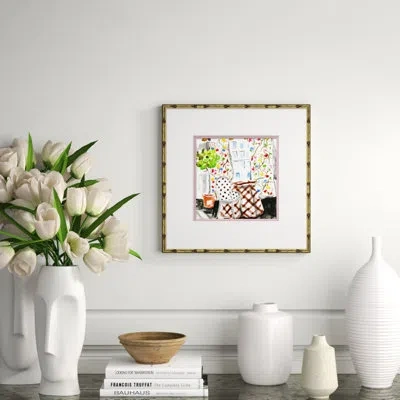 Soicher Marin Interiors - Afternoon' By Dana Gibson - Picture Frame Painting On Paper In White