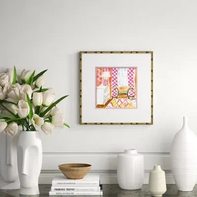 Soicher Marin Interiors - River Cottage By Dana Gibson - Picture Frame Painting On Paper In White