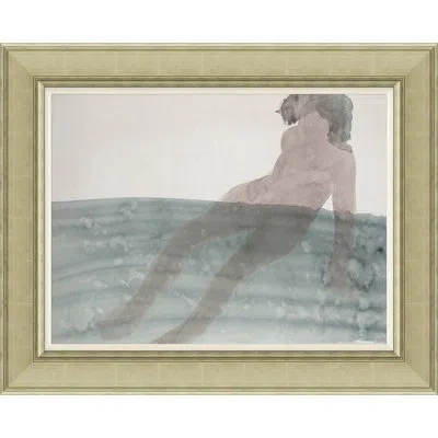 Soicher Marin Jane By David Phoenix - Painting On Paper In Green