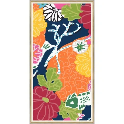 Soicher Marin Japonais Center By Dana Gibson - Picture Frame Painting On Paper In Multi