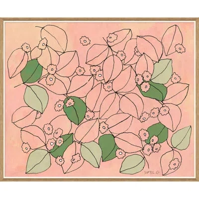 Soicher Marin 'jasmine' By Susan Hable - Picture Frame Painting In Pink