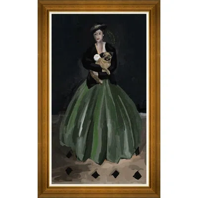 Soicher Marin Kate By Dana Gibson - Picture Frame Painting On Canvas In Multi