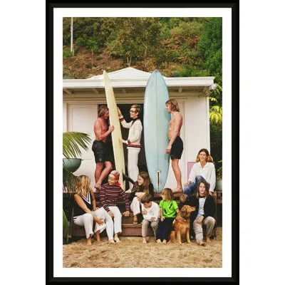 Soicher Marin Laguna Beach By Slim Aarons - Single Picture Frame Photograph In Multi