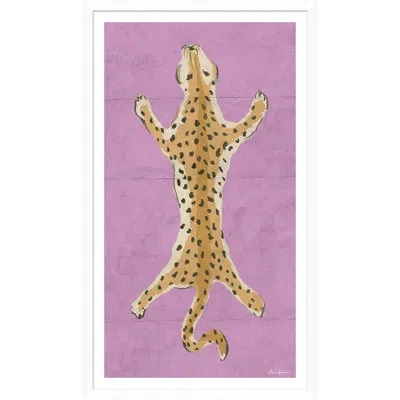 Soicher Marin 'leopard Series' By Dana Gibson - Picture Frame Painting Print On Paper In White