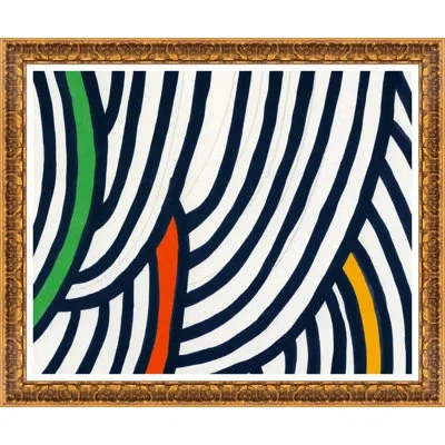 Soicher Marin Light By Susan Hable - Picture Frame Painting On Paper In Multi