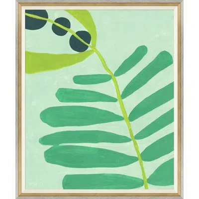 Soicher Marin Liko By Susan Hable - Single Picture Frame Painting In Green