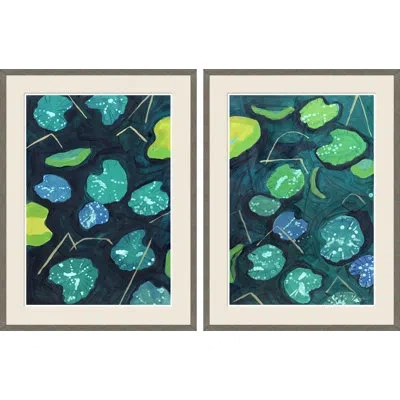 Soicher Marin Lilypads Set In Green