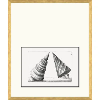 Soicher Marin Mathmatical Shapes - Framed On Paper Print (b) In Multi