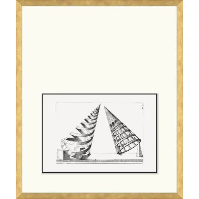 Soicher Marin Mathmatical Shapes  - Framed Print On Paper (d) In Multi