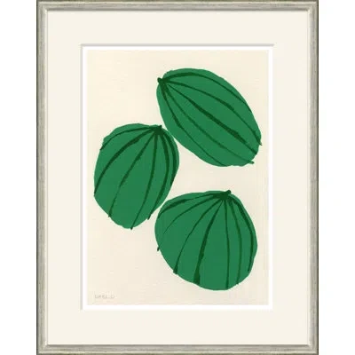 Soicher Marin 'melons' By Susan Hable - Picture Frame Painting On Paper In Multi