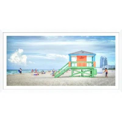 Soicher Marin 'miami Beach Lifeguard Station' - Picture Frame Photographic On Paper In Multi