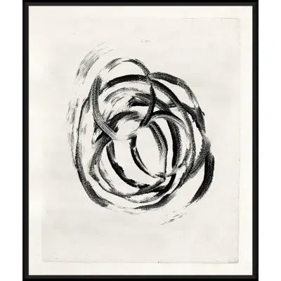 Soicher Marin Mid-century Homage - Picture Frame Painting On Paper In Neutral