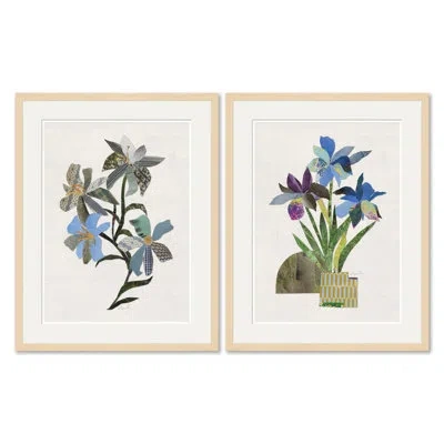 Soicher Marin Minima I & Ii - 2 Piece Single Picture Frame Painting Set In Multi