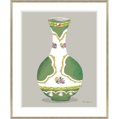 Soicher Marin 'minton In Green' By Dana Gibson - Picture Frame Painting On Paper