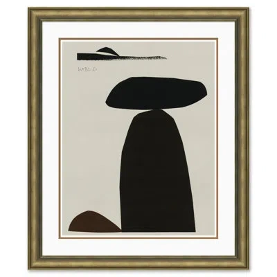 Soicher Marin Monolith By Susan Hable - Picture Frame Painting On Paper In Multi