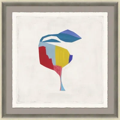 Soicher Marin Odds & Ends I By Susan Hable - Single Picture Frame Print In Red,blue,yellow