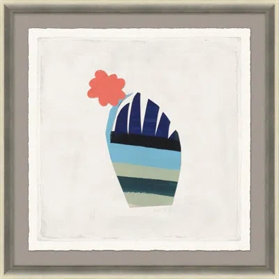 Soicher Marin Odds & Ends Xiii By Susan Hable - Single Picture Frame Print In Blue,navy,orange