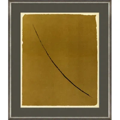 Soicher Marin Offset This 2 - Picture Frame Graphic Art On Paper In Brown