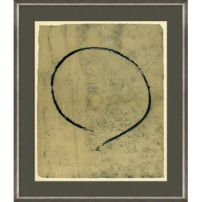 Soicher Marin 'offset This 4' - Picture Frame Graphic Art On Paper In Black;beige;cream