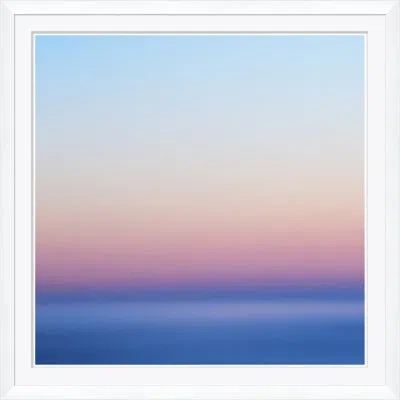 Soicher Marin Ombre - Picture Frame Painting Print On Paper In Blue