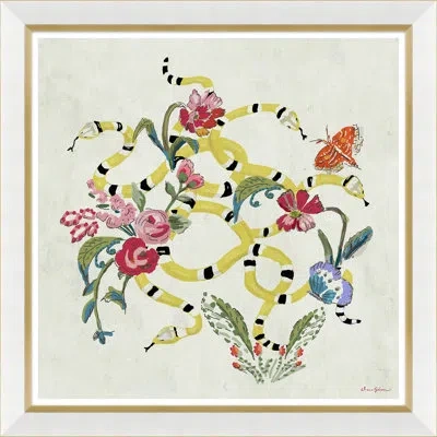 Soicher Marin Palace Wall By Dana Gibson - Picture Frame Painting On Paper In Multi