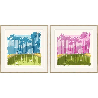 Soicher Marin Palm Spring Blue & Pink By Dana Gibson In Multi