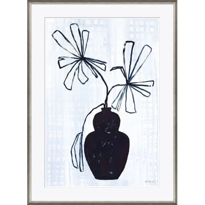 Soicher Marin Palm Tree By Susan Hable - Picture Frame Painting On Paper In Multi