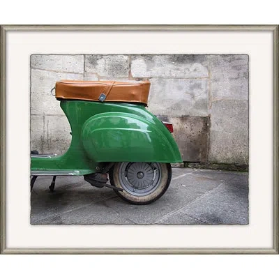Soicher Marin 'parked On Rue Grenelle' - Picture Frame Photograph On Paper In Brown;green;gray