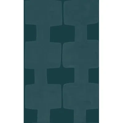 Soicher Marin Paule Marrot Modern Blocks Wallpaper Roll In Green