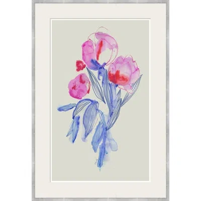 Soicher Marin Peony I By Yuki Osada - Single Picture Frame Painting In Multi