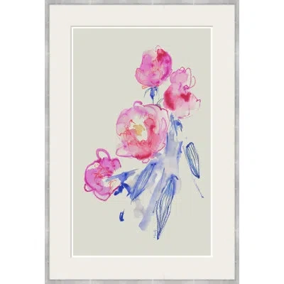 Soicher Marin Peony Ii By Yuki Osada - Single Picture Frame Painting In Multi