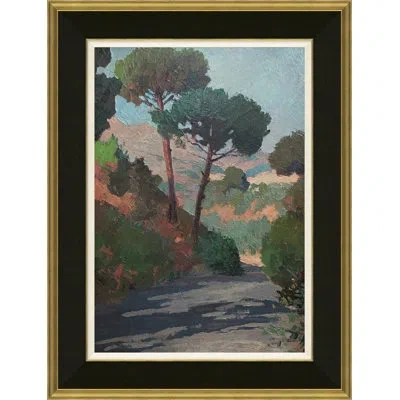 Soicher Marin Picachio By David Phoenix - Picture Frame Painting On Paper In Blue;green