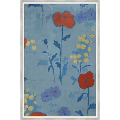 Soicher Marin Poppies Ii (var. 1) By Paule Marrot - Single Picture Frame Print In Multi