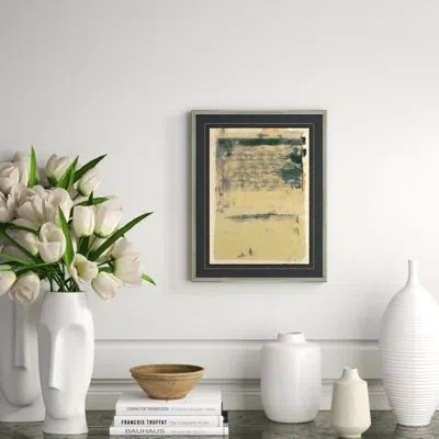 Soicher Marin Poptarts 20 - Picture Frame Painting On Paper In Black;gray;beige;orange