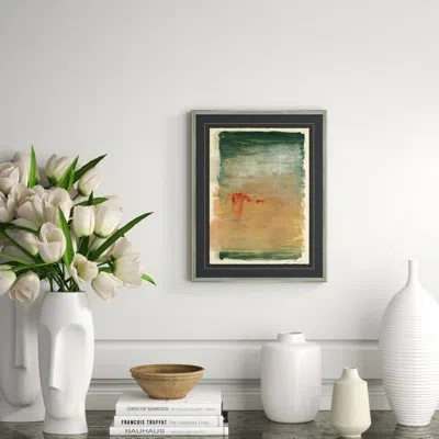 Soicher Marin Poptarts 8 - Picture Frame Painting On Paper In Brown;green;beige;orange