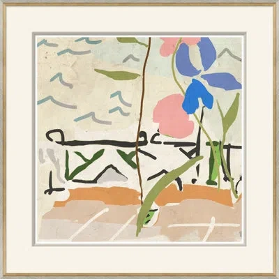 Soicher Marin Porch' By Dana Gibson - Picture Frame Painting On Paper In Multi