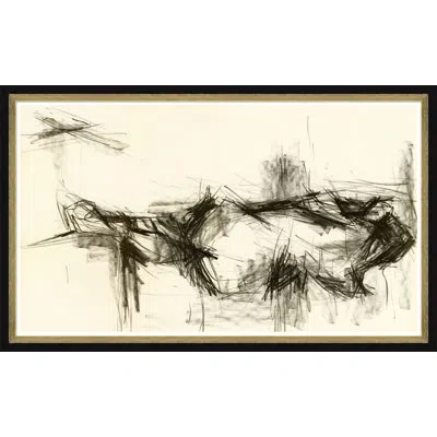 Soicher Marin Repose I - Picture Frame Painting On Paper In Black