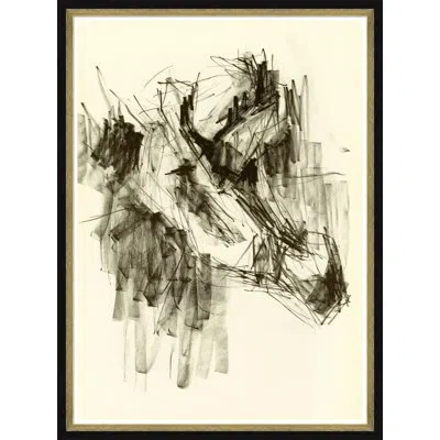 Soicher Marin Repose Ii - Picture Frame Painting On Paper In Black